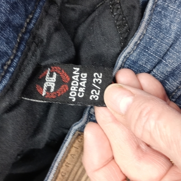 Jordan Craig legacy Edition ripped paint splattered mens jeans size 32/32 - Picture 7 of 13